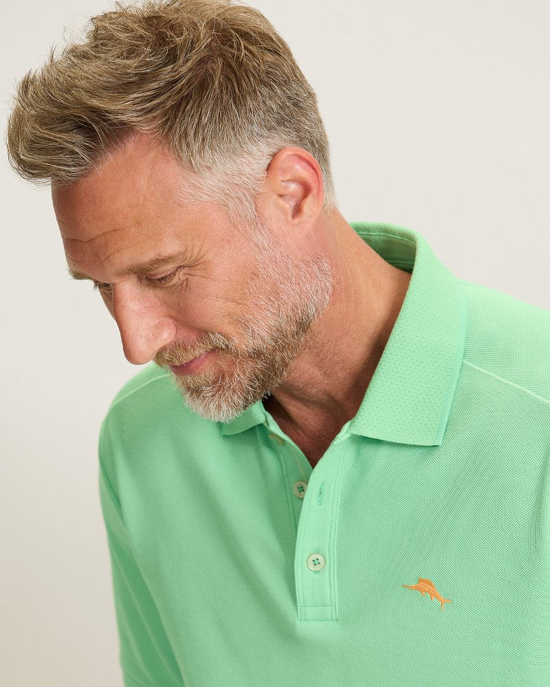 Emfielder Icon Polo - Light Neptune Green