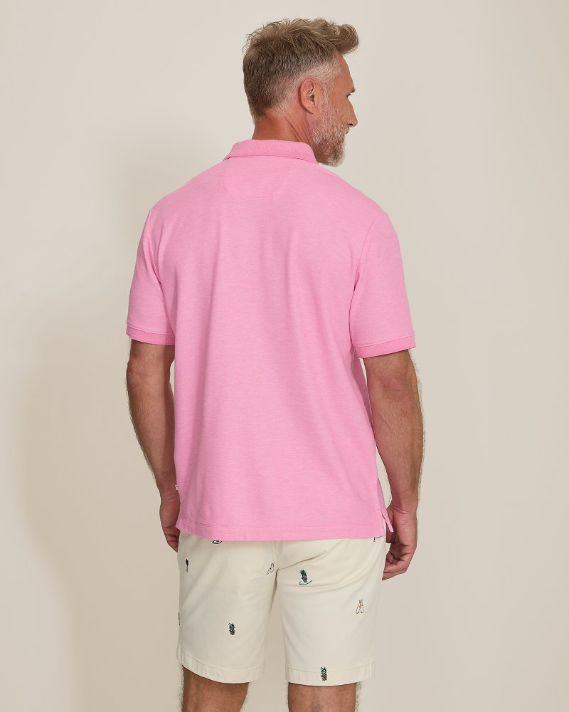 Emfielder Icon Polo - Very Berry Heather
