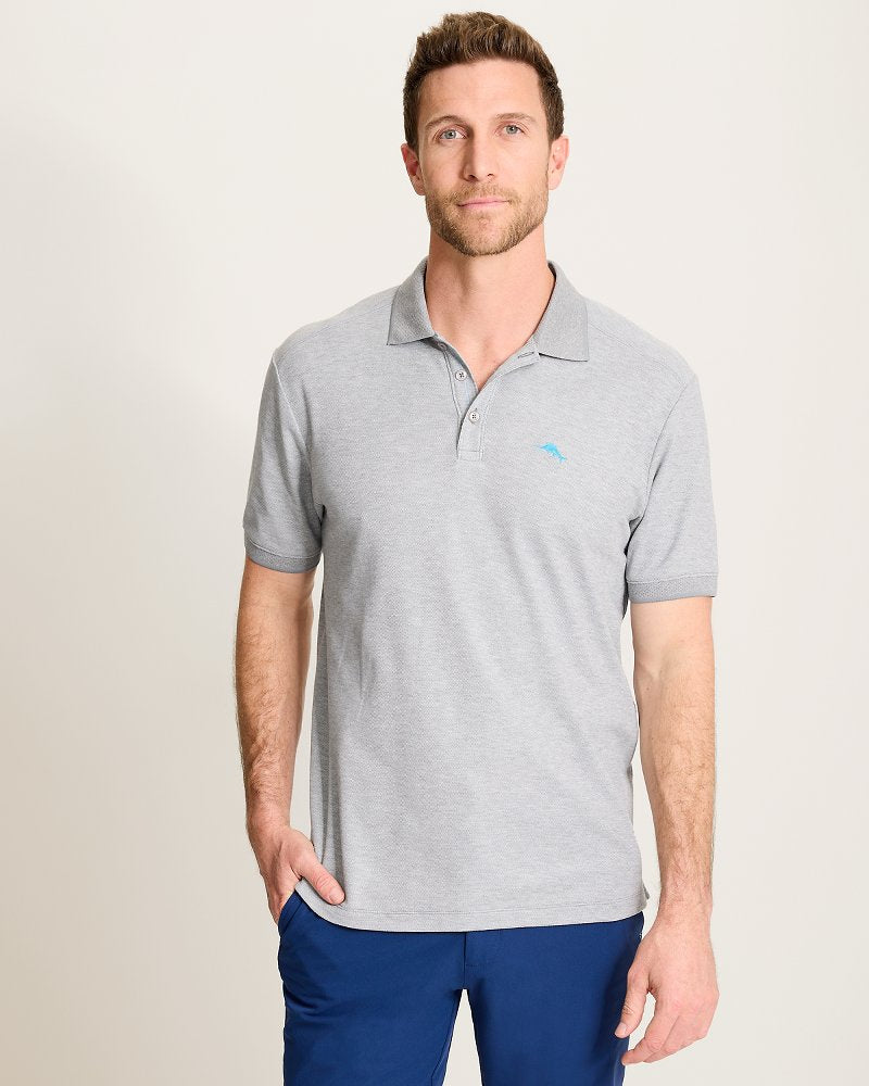 Emfielder Icon Polo - Storm Gray Heather