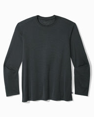 Bay Stripe Long-Sleeve IslandZone T-Shirt - Coal