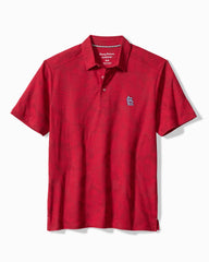 MLB Palm Fresco Hibiscus IslandZone Polo - st_louis_cardinals