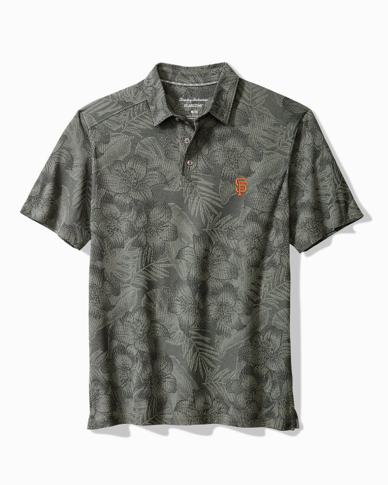 MLB Palm Fresco Hibiscus IslandZone Polo - san_francisco_giants