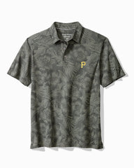 MLB Palm Fresco Hibiscus IslandZone Polo - pittsburgh_pirates