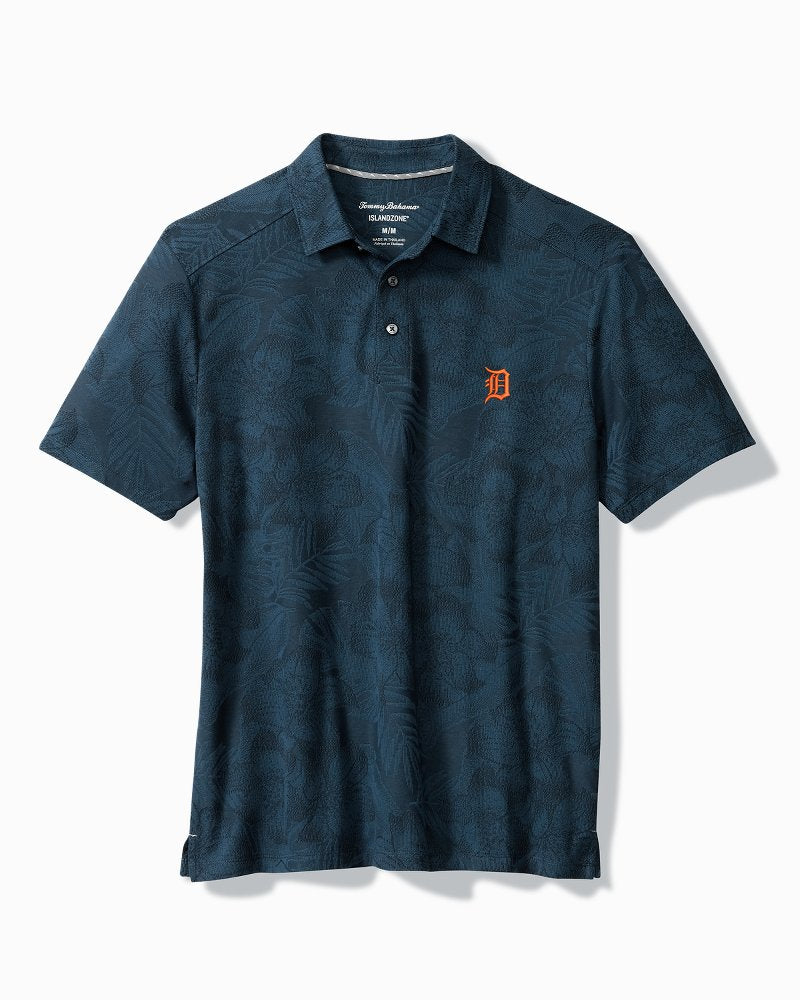 MLB Palm Fresco Hibiscus IslandZone Polo - detroit_tigers