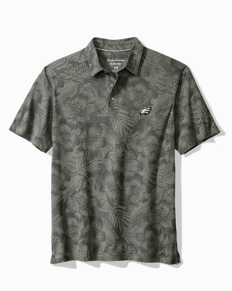 NFL Palm Fresco Hibiscus IslandZone Polo - philadelphia_eagles