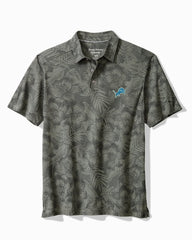 NFL Palm Fresco Hibiscus IslandZone Polo - detroit_lions