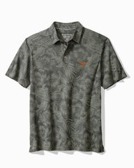Collegiate Palm Fresco Hibiscus IslandZone Polo - Texas