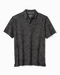 Palm Fresco Hibiscus IslandZone Polo - Coal