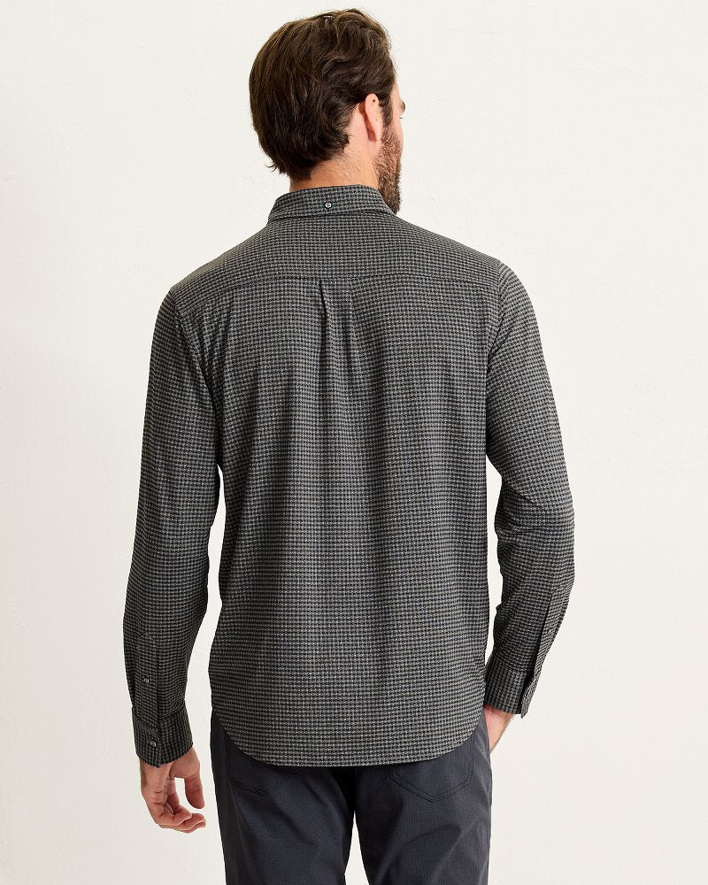 San Sebastian Check IslandZone Shirt - Black