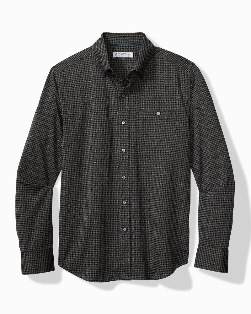 San Sebastian Check IslandZone Shirt - Black