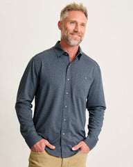 San Sebastian Check IslandZone Shirt - Bering Blue
