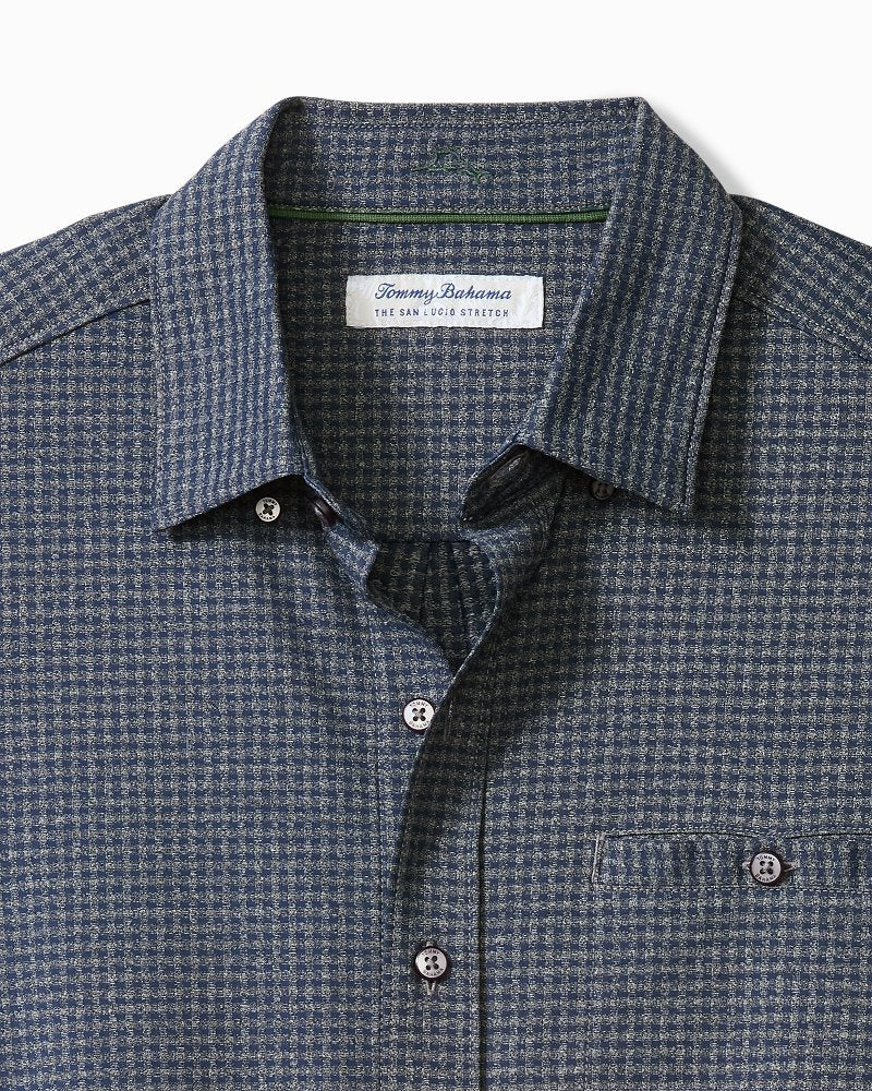 San Sebastian Check IslandZone Shirt - Bering Blue