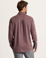 San Sebastian Check IslandZone Shirt - Pinot Noir
