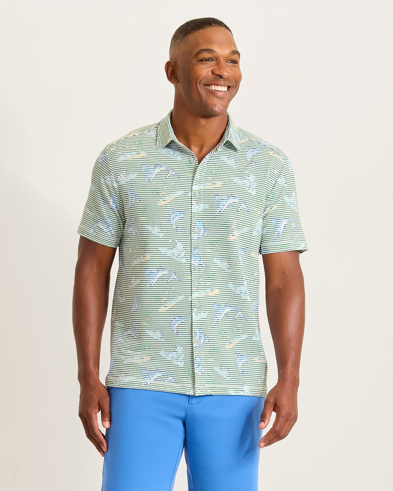 Costa Wave Del Marlin IslandZone Camp Shirt - Tropical Fern