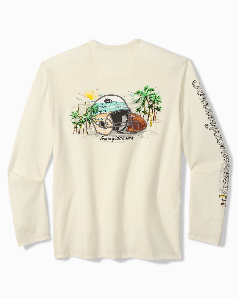 NFL Seaside Snap Long-Sleeve Lux T-Shirt - ny_jets