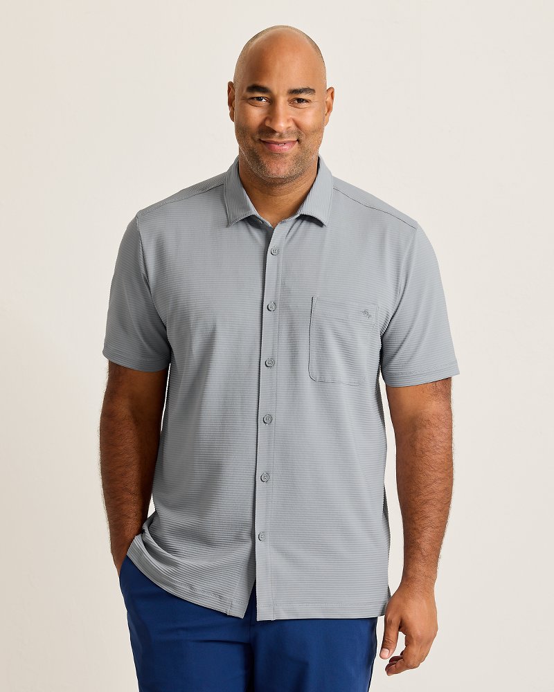 Costa Wave IslandZone Camp Shirt - Iced Slate