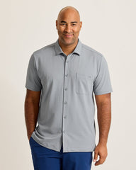 Costa Wave IslandZone Camp Shirt - Iced Slate