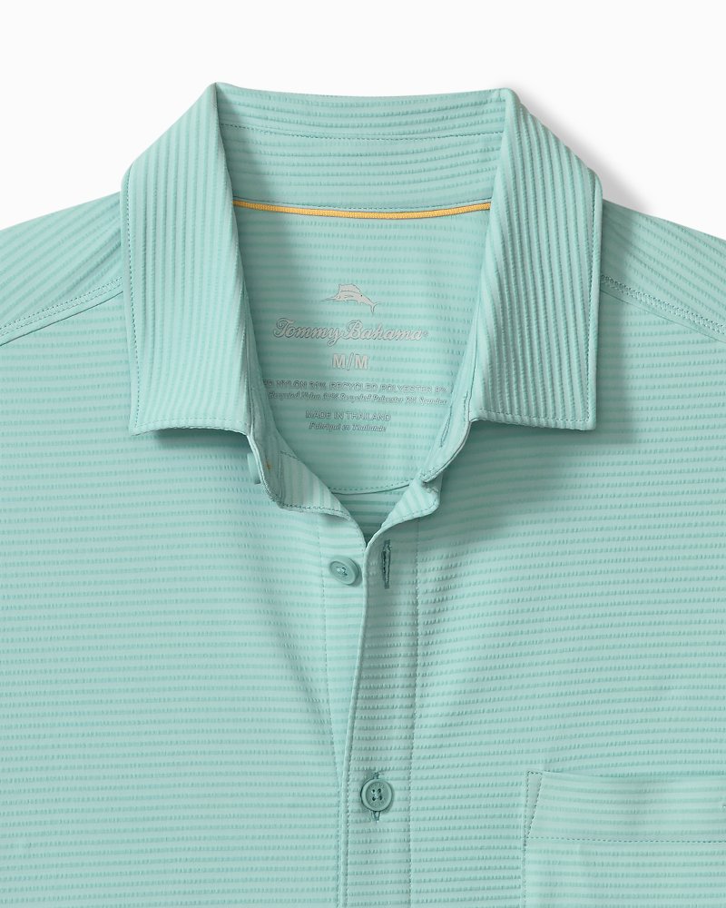 Costa Wave IslandZone Camp Shirt - Aquifer