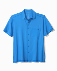Costa Wave IslandZone Camp Shirt - Med Blueberry