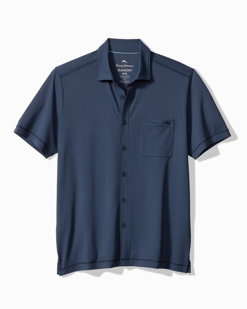 Costa Wave IslandZone Camp Shirt - Carbon Navy