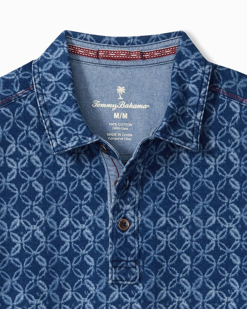 Indigo Tiles Polo - Indigo