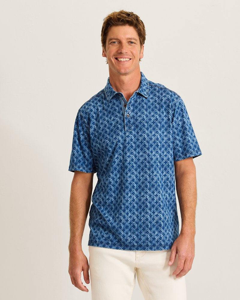Indigo Tiles Polo - Indigo