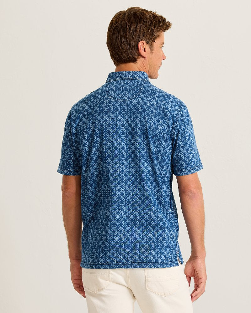 Indigo Tiles Polo - Indigo