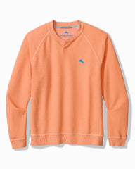 Montego Beach Abaco Sweatshirt - Peach Parrot