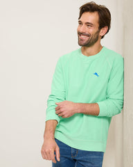 Montego Beach Abaco Sweatshirt - Light Neptune Green