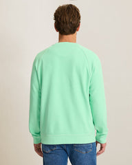 Montego Beach Abaco Sweatshirt - Light Neptune Green