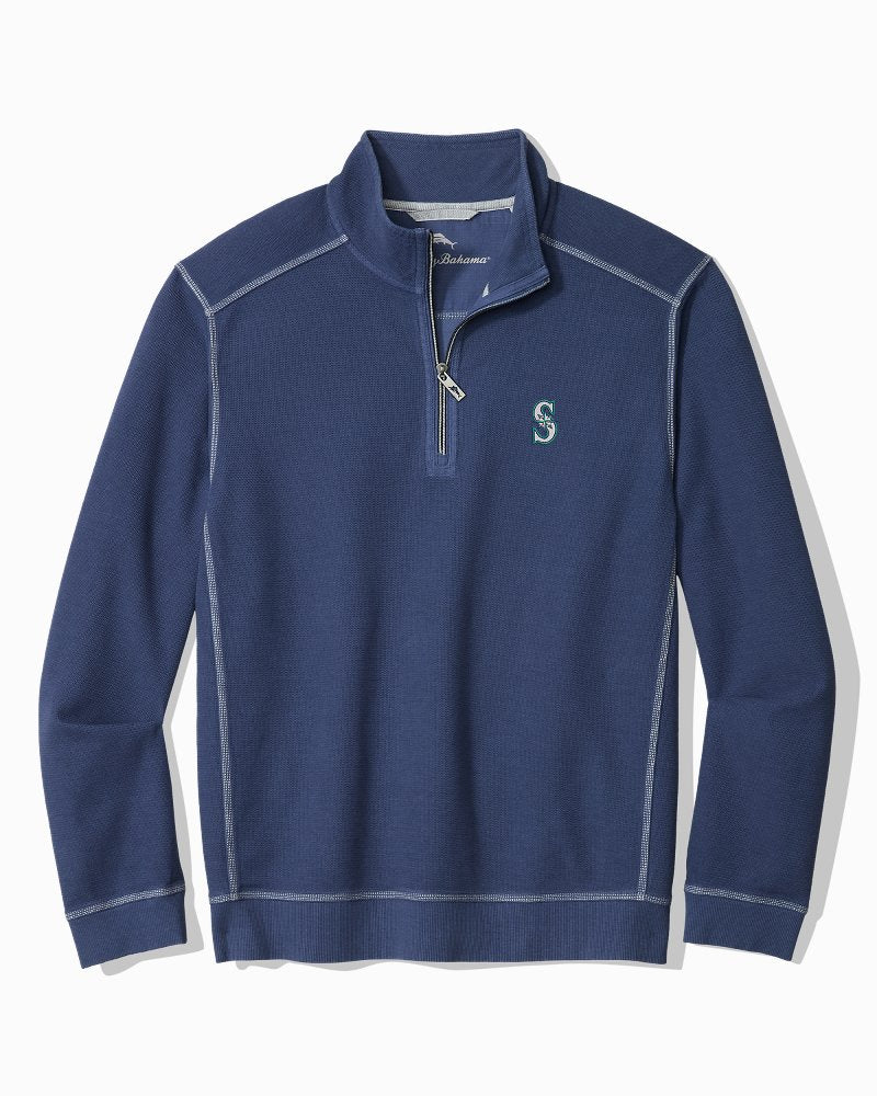 MLB Montego Beach Half-Zip Sweatshirt - seattle_mariners