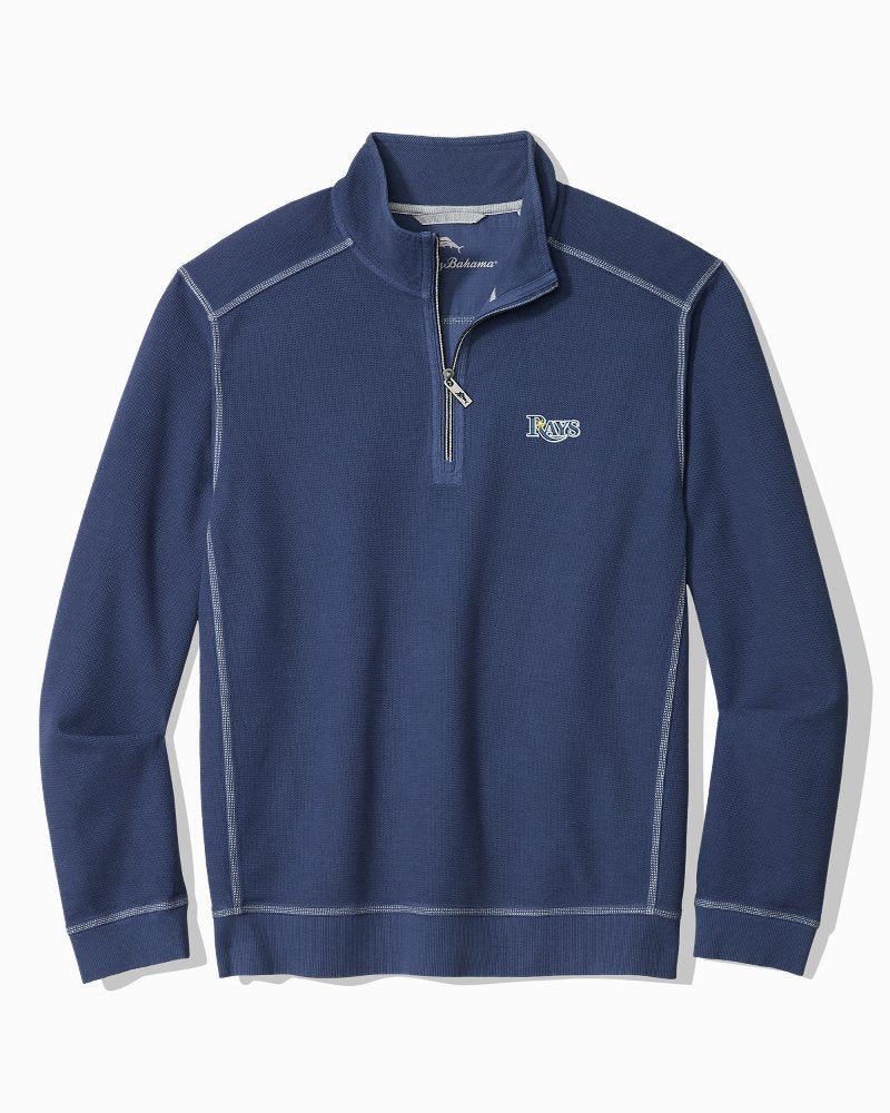 MLB Montego Beach Half-Zip Sweatshirt - tampa_bay_rays