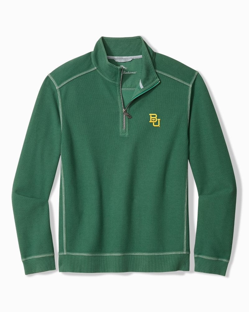 Collegiate Montego Beach Half-Zip Sweatshirt - Baylor