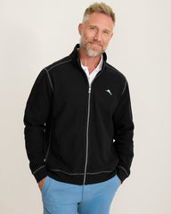 Montego Beach Full-Zip Sweatshirt - Black