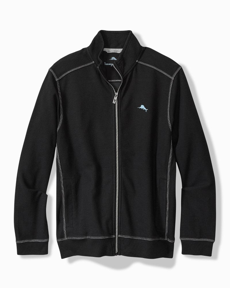 Montego Beach Full-Zip Sweatshirt - Black