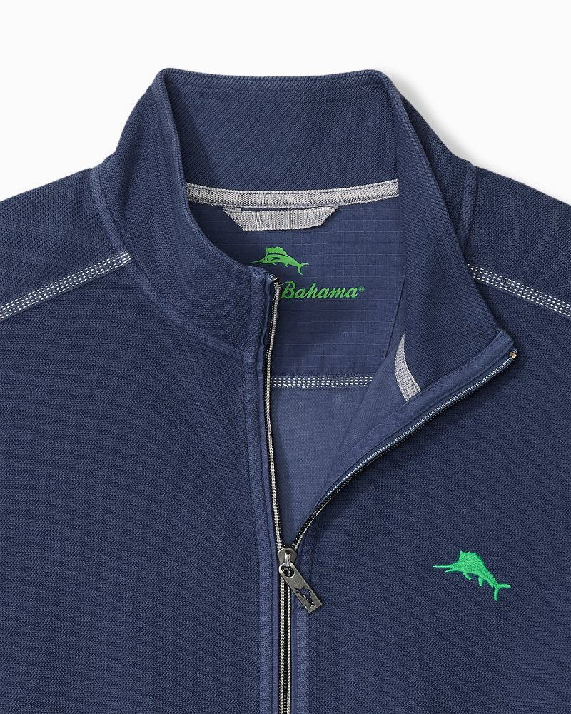 Montego Beach Full-Zip Sweatshirt - Island Navy