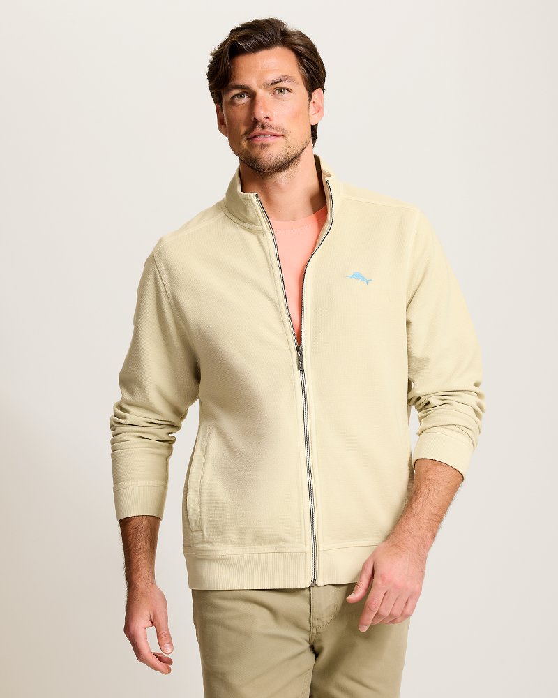 Montego Beach Full-Zip Sweatshirt - Hazy