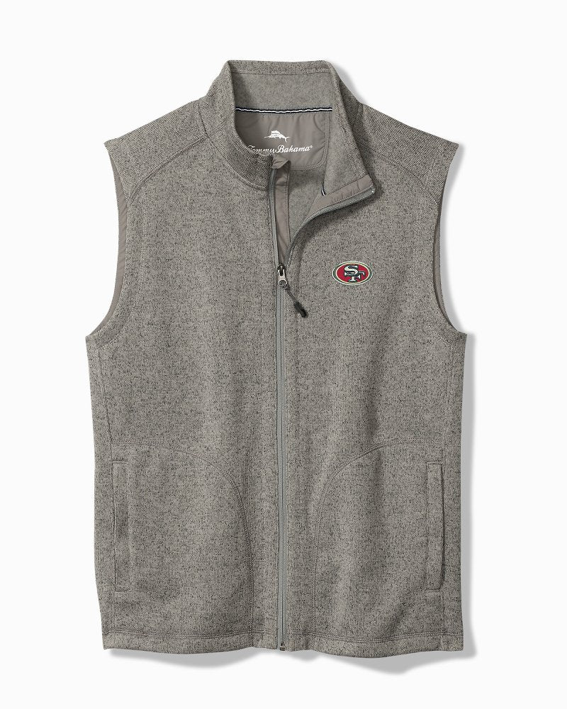 NFL Playoff Full Zip Vest - san_francisco_49ers