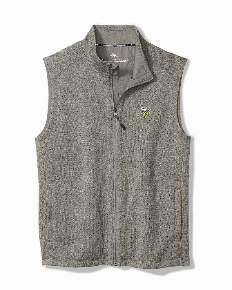 NFL Playoff Full Zip Vest - minnesota_vikings