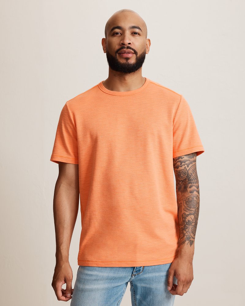 Sand Wave T-Shirt - Peach Parrot