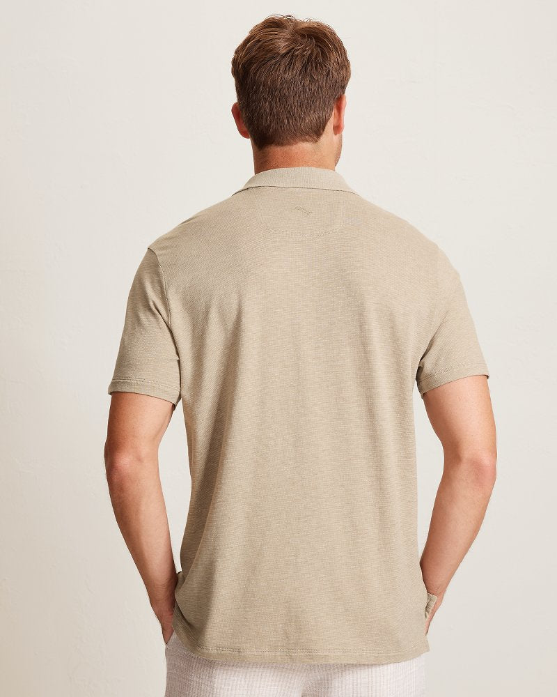 Villa Toscano Polo - Soft Brown Heather