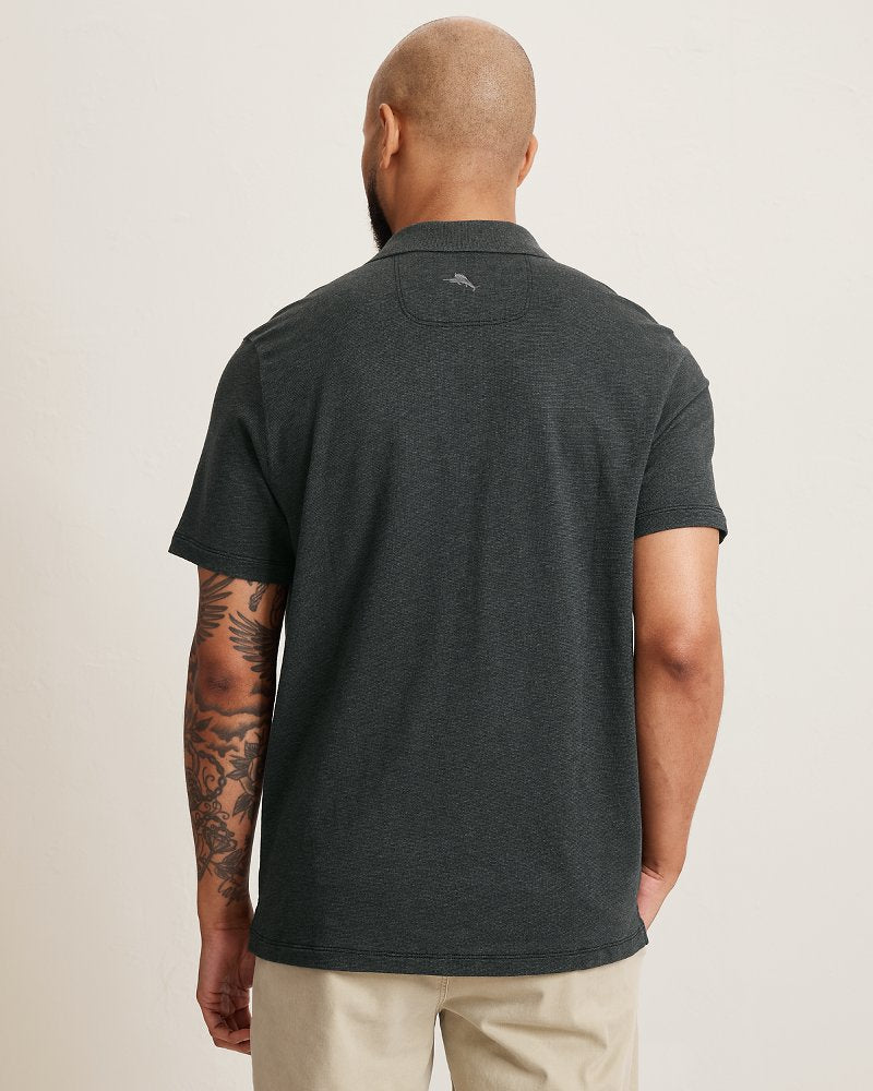 Villa Toscano Polo - Black Heather