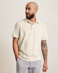Palisades Paisley Polo - Oyster