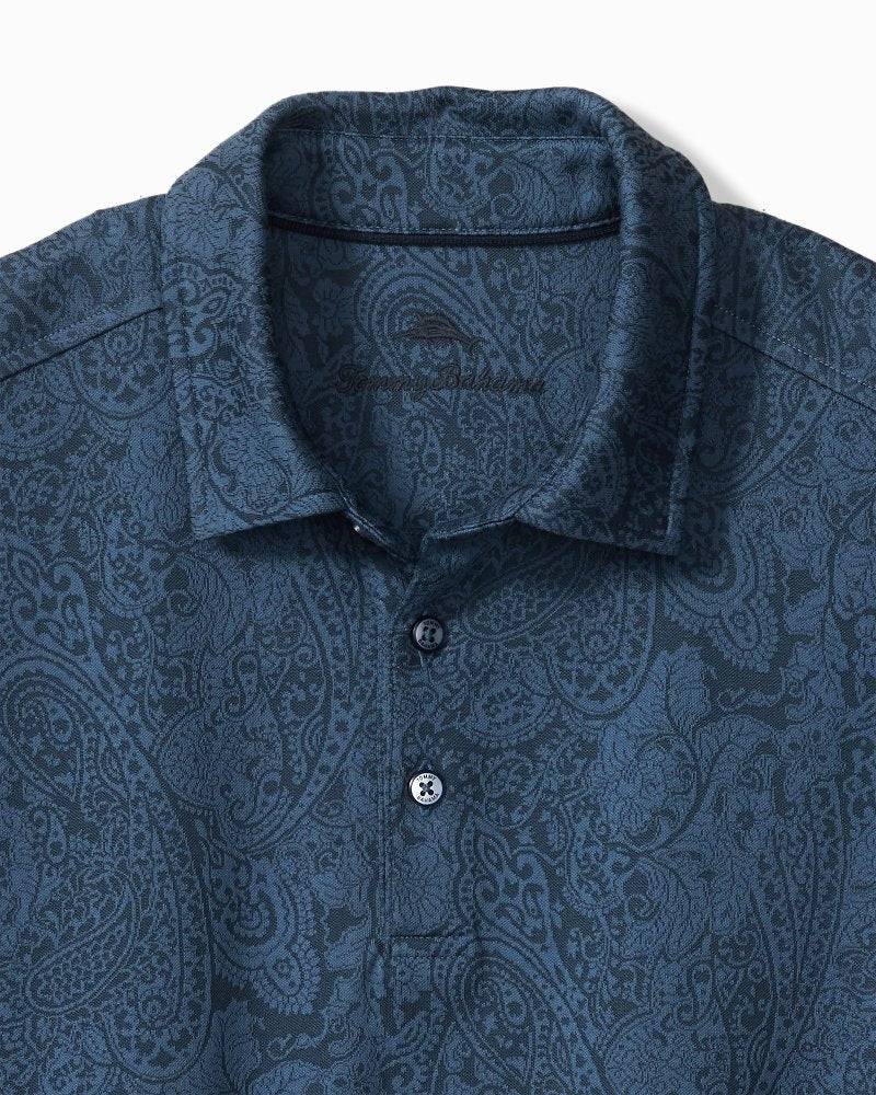 Palisades Paisley Polo - Lake