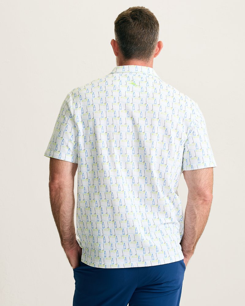 Emfielder Caddies &amp; Cocktails IslandZone Polo - White