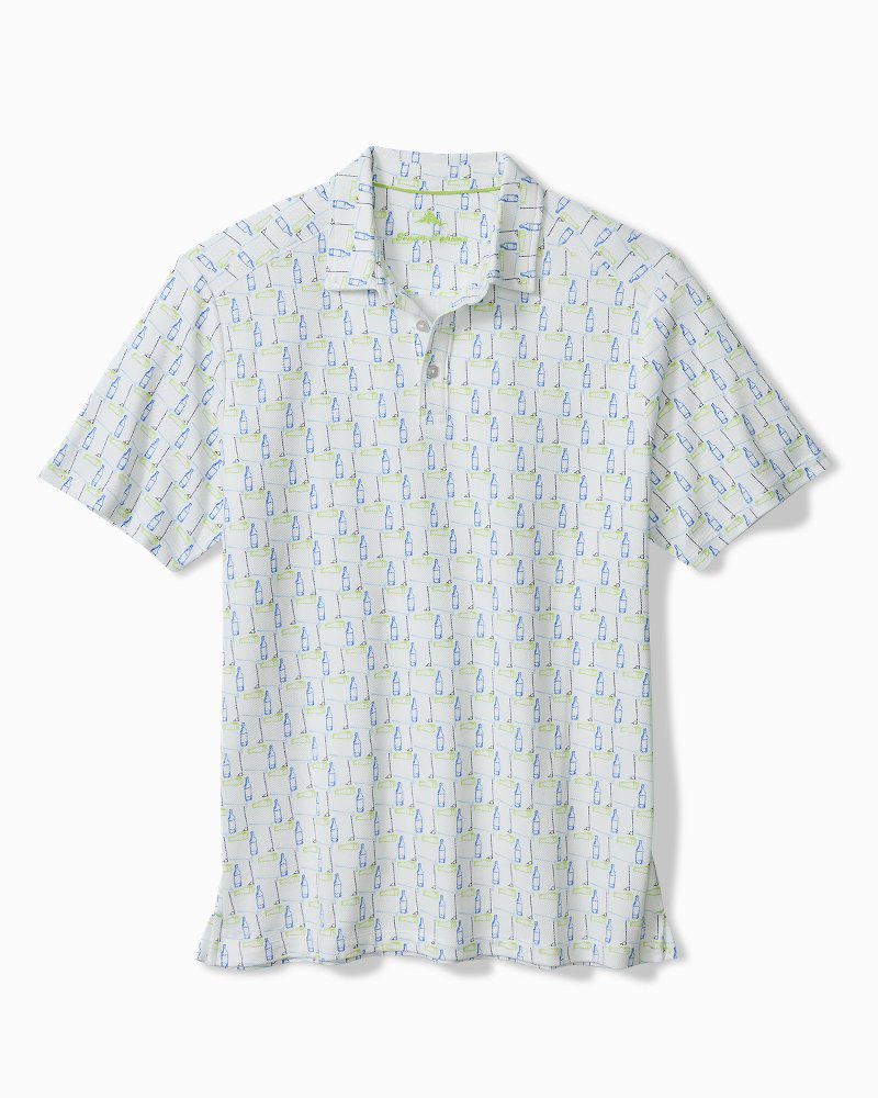 Emfielder Caddies &amp; Cocktails IslandZone Polo - White