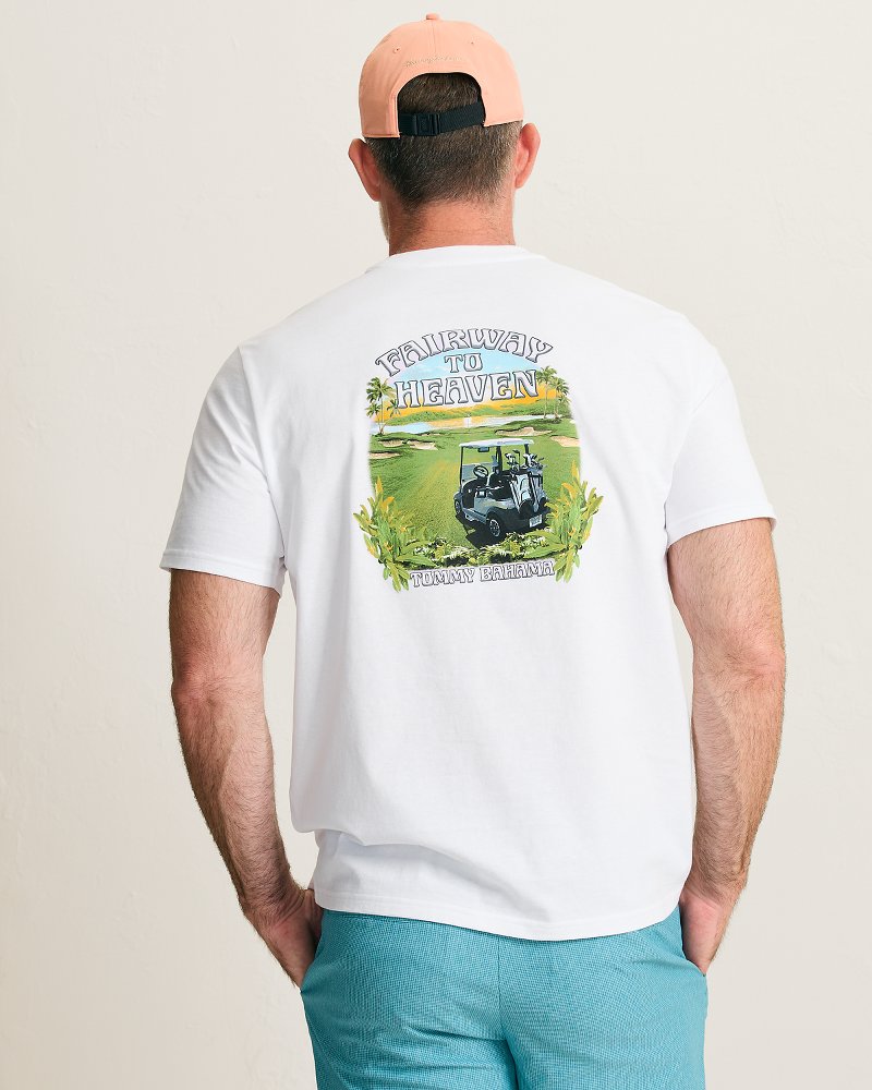 Fairway to Heaven Graphic T-Shirt - White