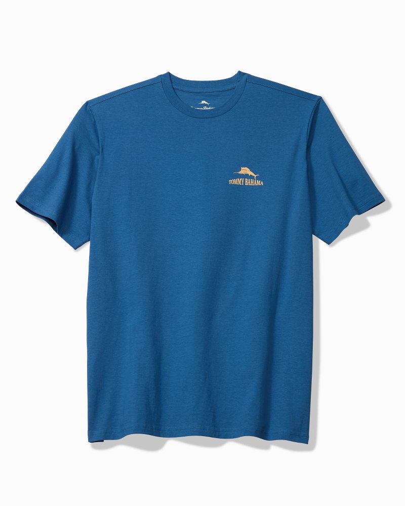 Smokin' Good Time Graphic T-Shirt - Bright Cobalt