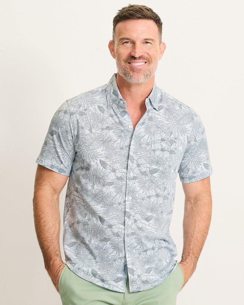 San Lucio Villa Evora Stretch Knit Shirt - Gust