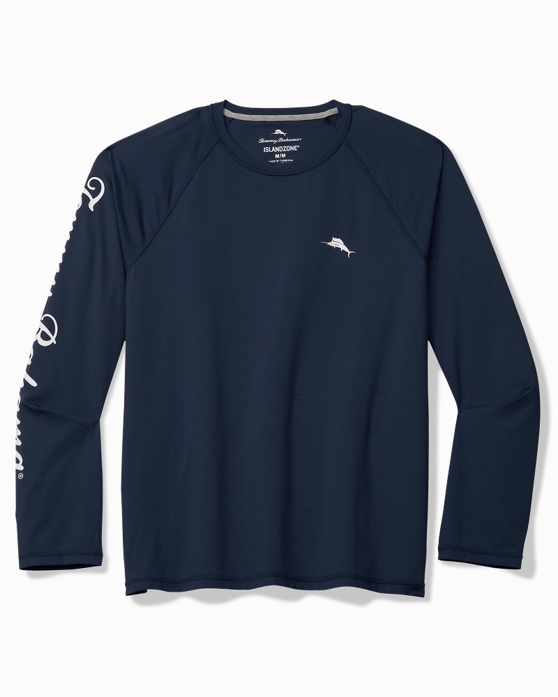 Chill Time Bay IslandZone Long-Sleeve Rash Guard - Maritime